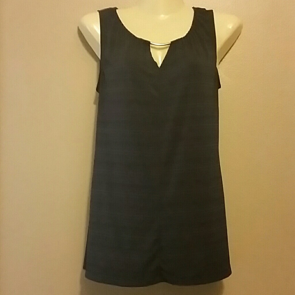 Navy blue blouse