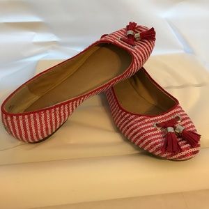 Speery sequin ballet flats