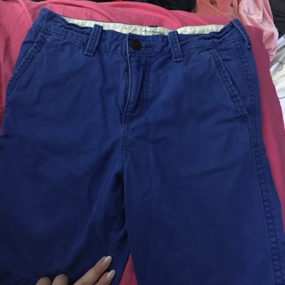 Abercrombie Kids boys blue shorts