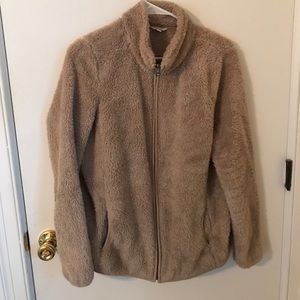 Zip Up / Sonoma /Tan Furry / Warm Sweater