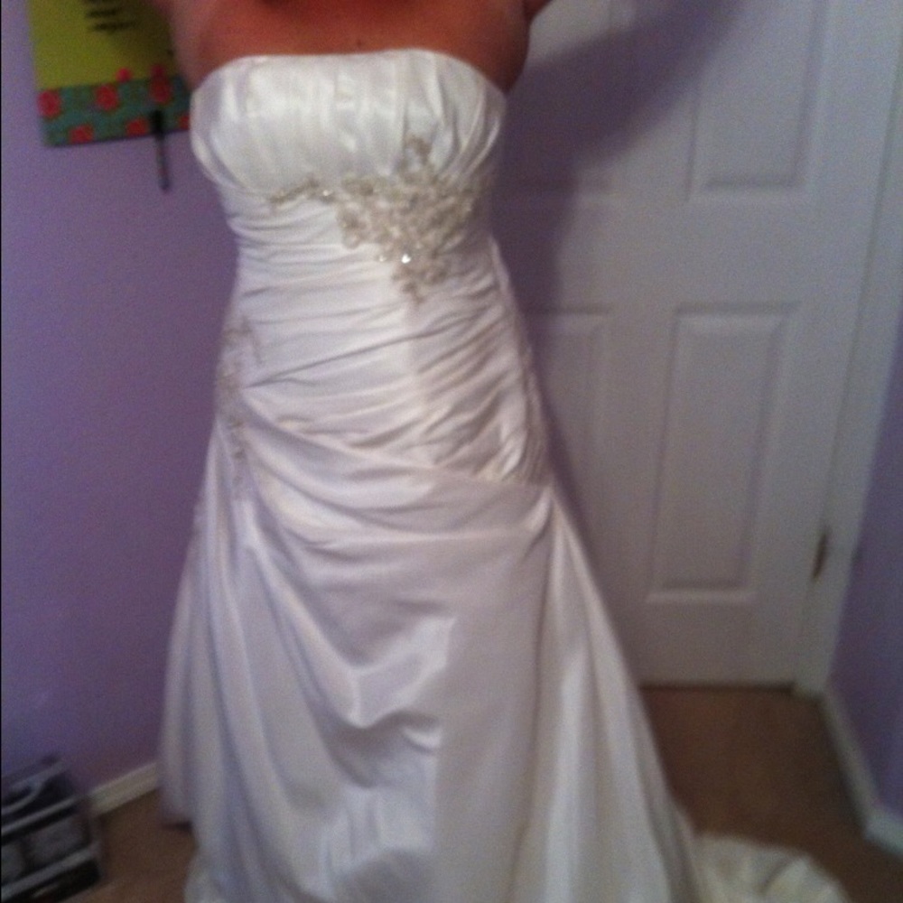 Wedding dress from davids bridal new with tags