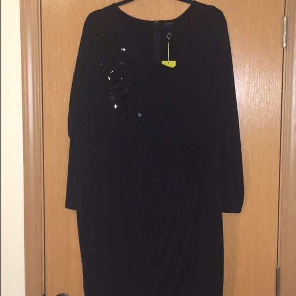 6th & Lane Black Dress - Picture 2 of 4