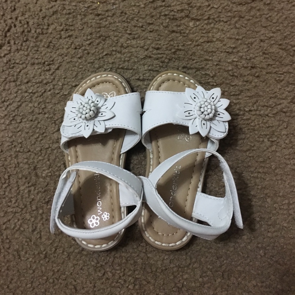 Cute White Sandals