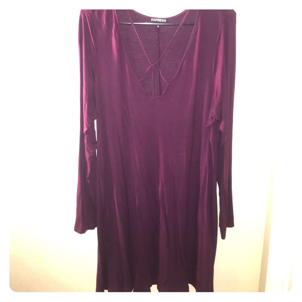 Purple express dress
