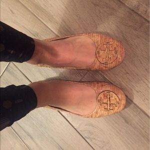 Tory Burch Reva flats size 8