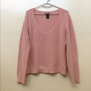 Pretty pink NY&Co. sweater