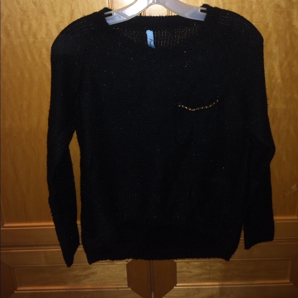 Black sweater