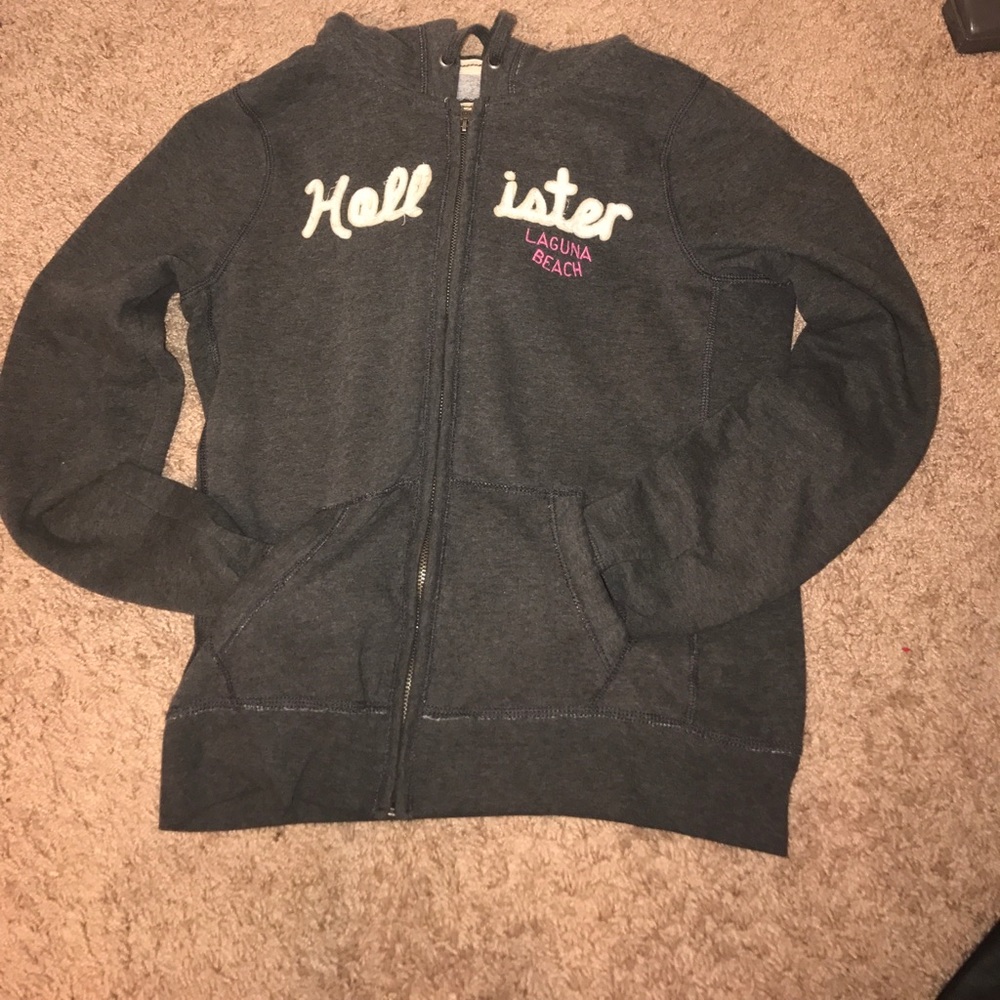 Hollister Zip Up Hoodie