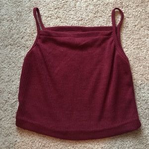 Red Crop Top