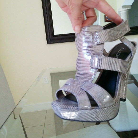 Shine Sandals  high  heel  Aldo - Picture 3 of 4