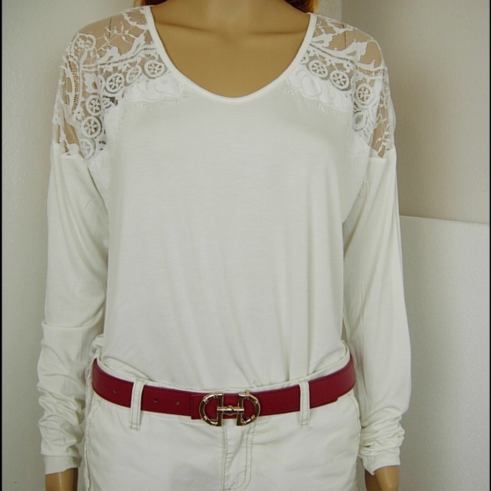 Grace Elements lace tee