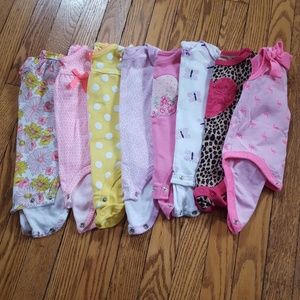 Baby girl onsies