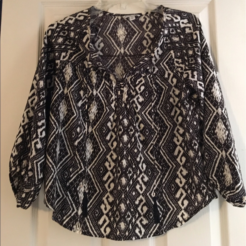 American eagle 3/4 sleeve top