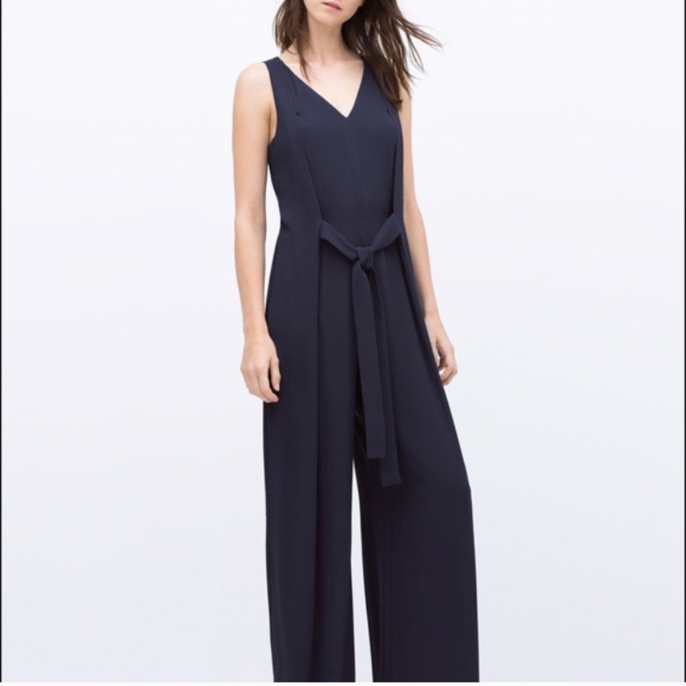 Zara Jumpsuit! Silky Feel for Spring 🌷🌤🌸