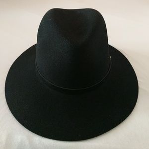 Rag & Bone Floppy Brimmed Fedora - Black