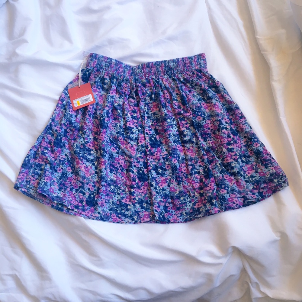 NWT Mossimo Floral Print Skirt