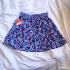 NWT Mossimo Floral Print Skirt