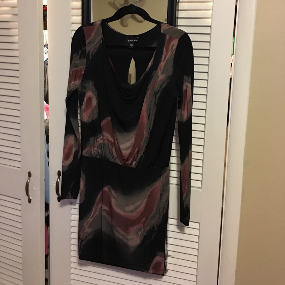 bebe stretchy going out dress