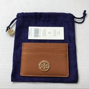 Tory Burch Robinson Slim Card Case