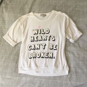 WILDFOX- Wild hearts can't be broken sweater