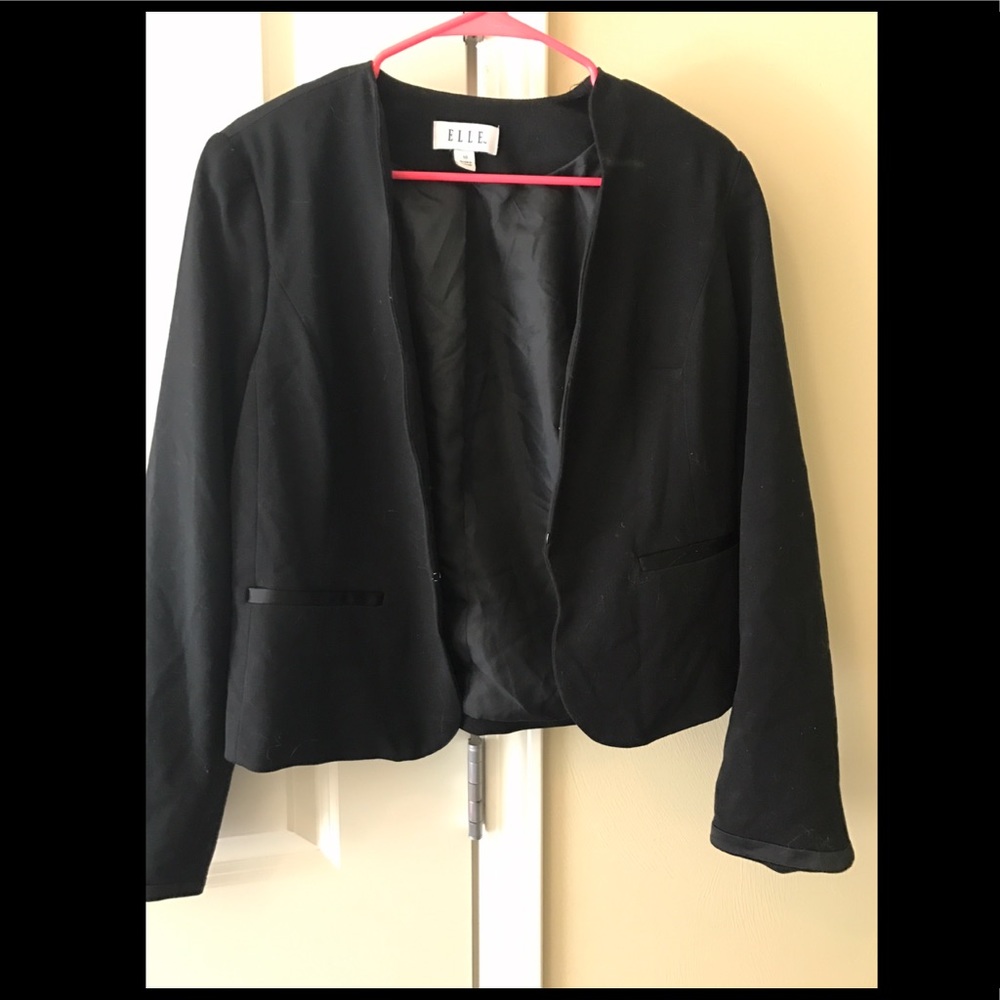 Black Scalloped Cardigan