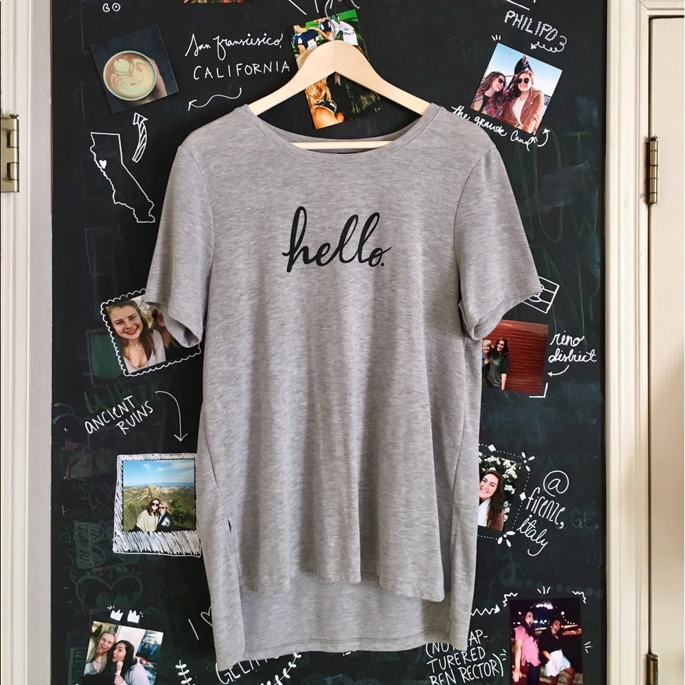 "Hello" Tee