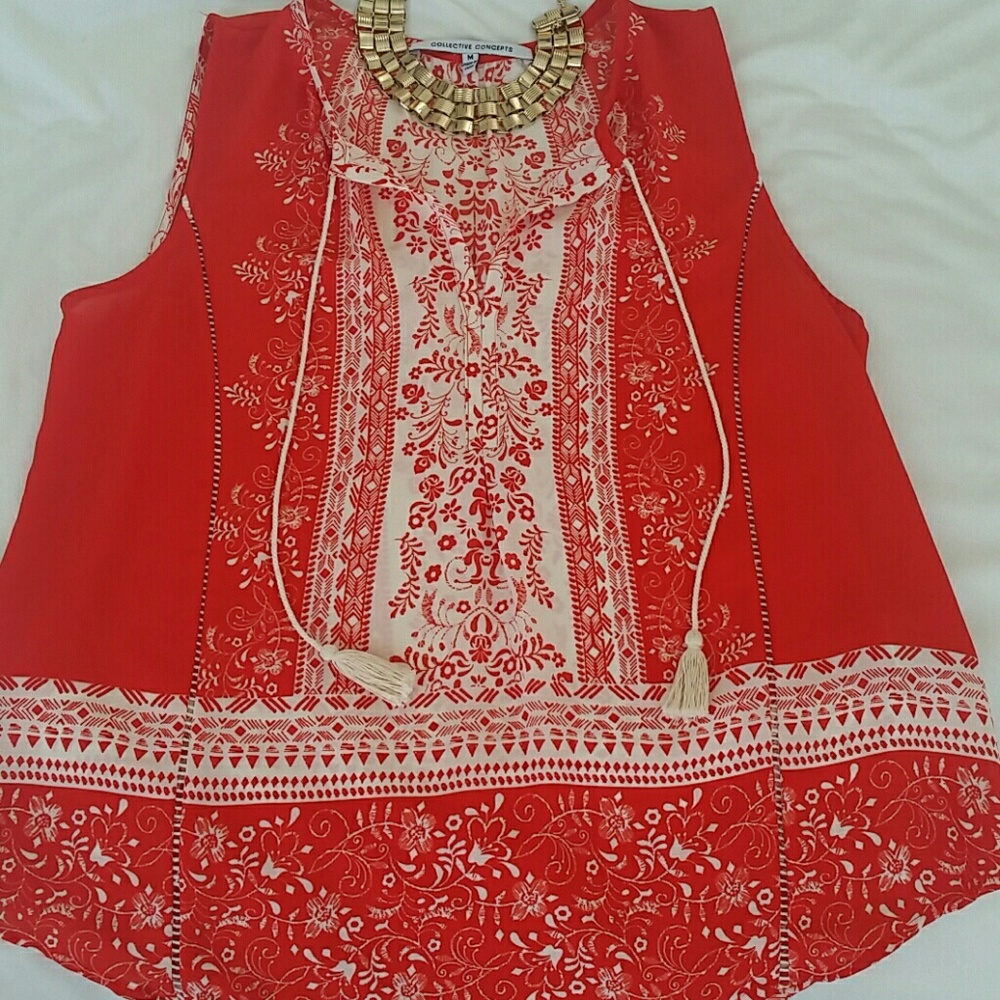 Collective Concepts Sleeveless Blouse