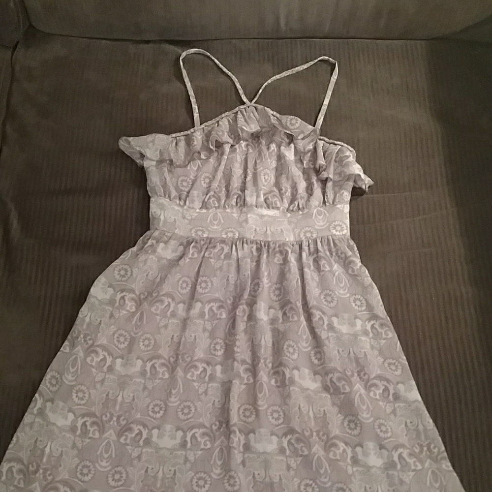 Guess dusty pink printed dress