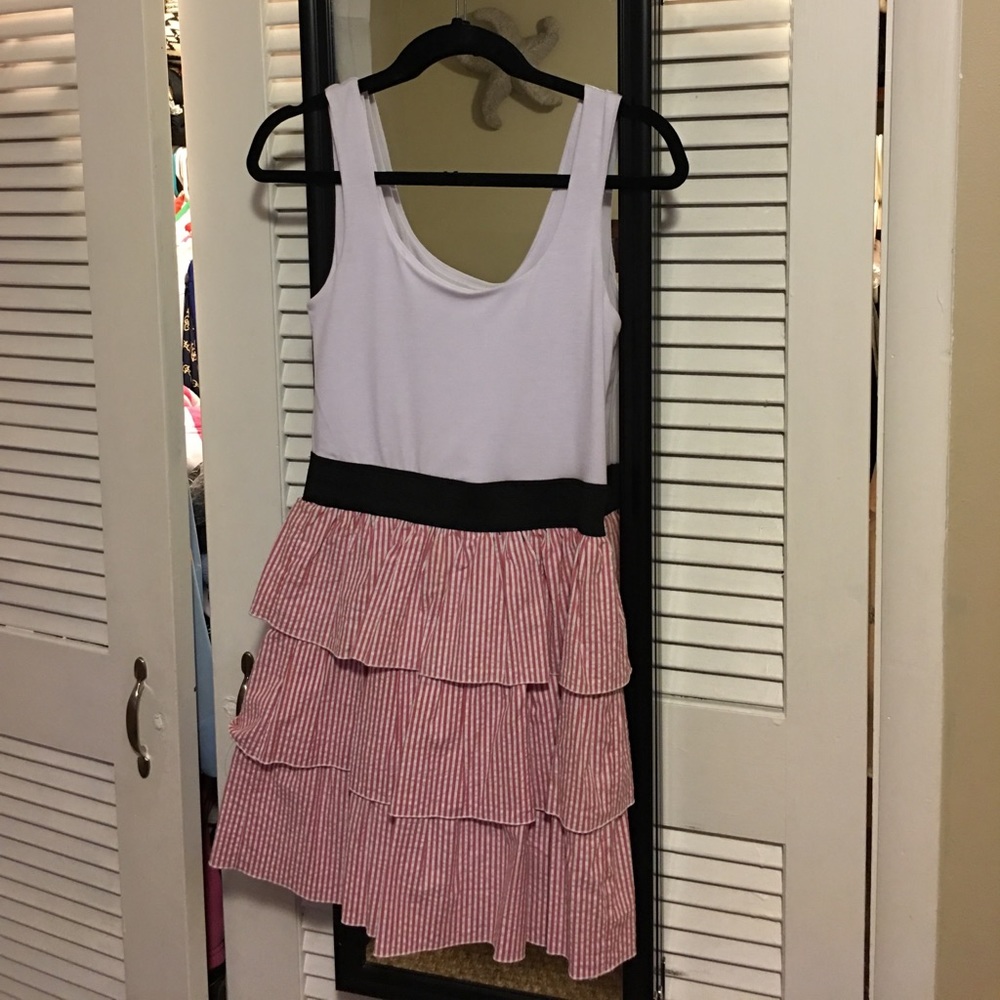 Fun summer seersucker dress