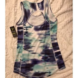 Old Navy Fitted Go-Dry Open Back Tank
