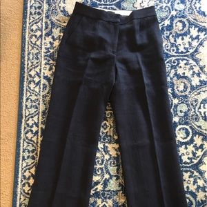 JCrew Collection Wide Leg Linen Pants