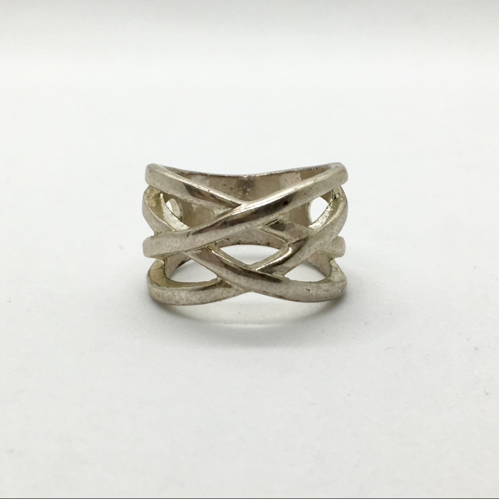 Charlotte Russe Crosshatch Ring