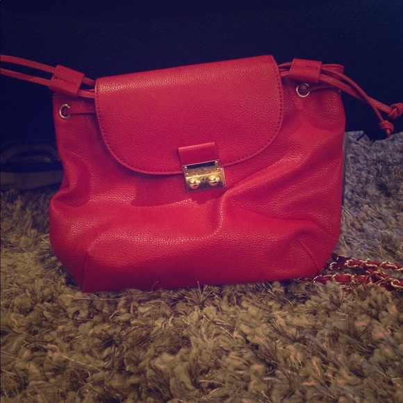 Red backpack