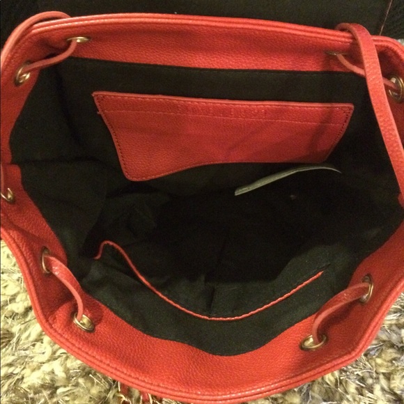 Red backpack main image 4