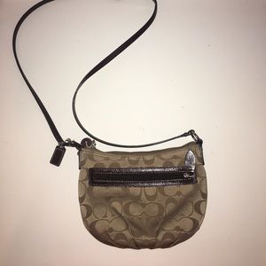 Coach cross-body purse
