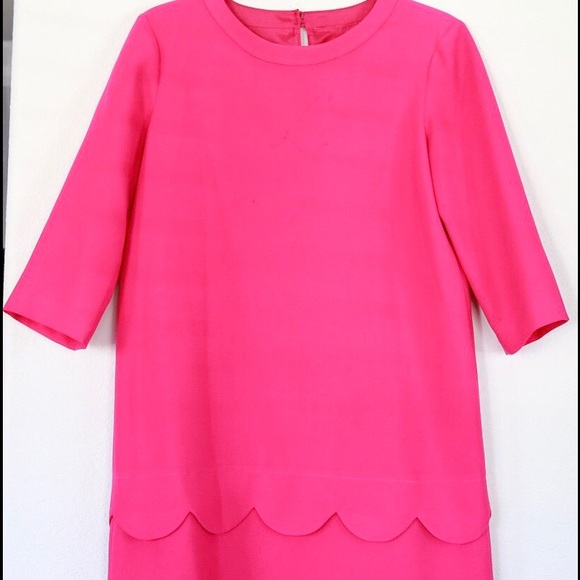 "demi" scallop shift dress - Picture 1 of 4