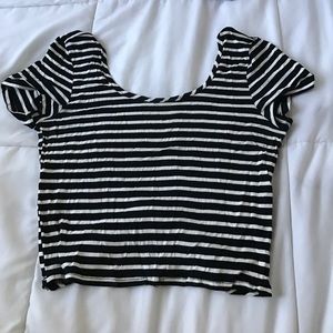 Stripped crop top