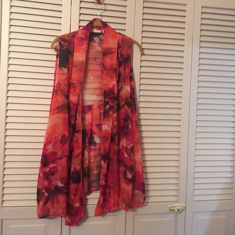 Women's vest multicolored