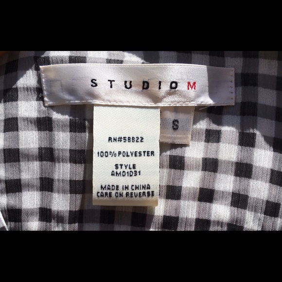 Studio M Sheer Blouse - Picture 2 of 3