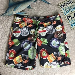 Tommy Bahama size 38 men's swim trunks