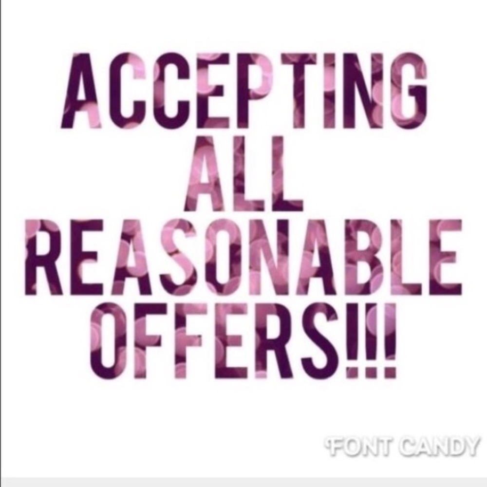 Make reasonable offers!☺