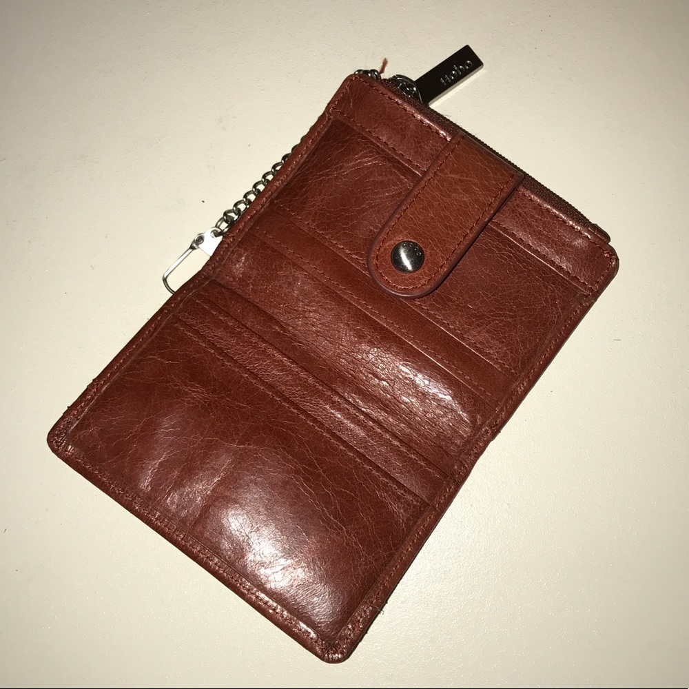 ⚡️SALE⚡️ Hobo Val Leather Mini Card Case