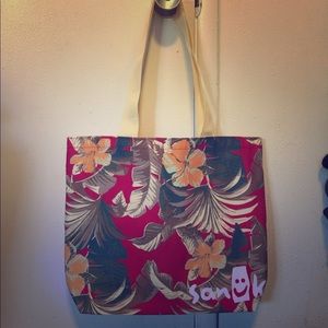 Sanuk Floral tote bag.