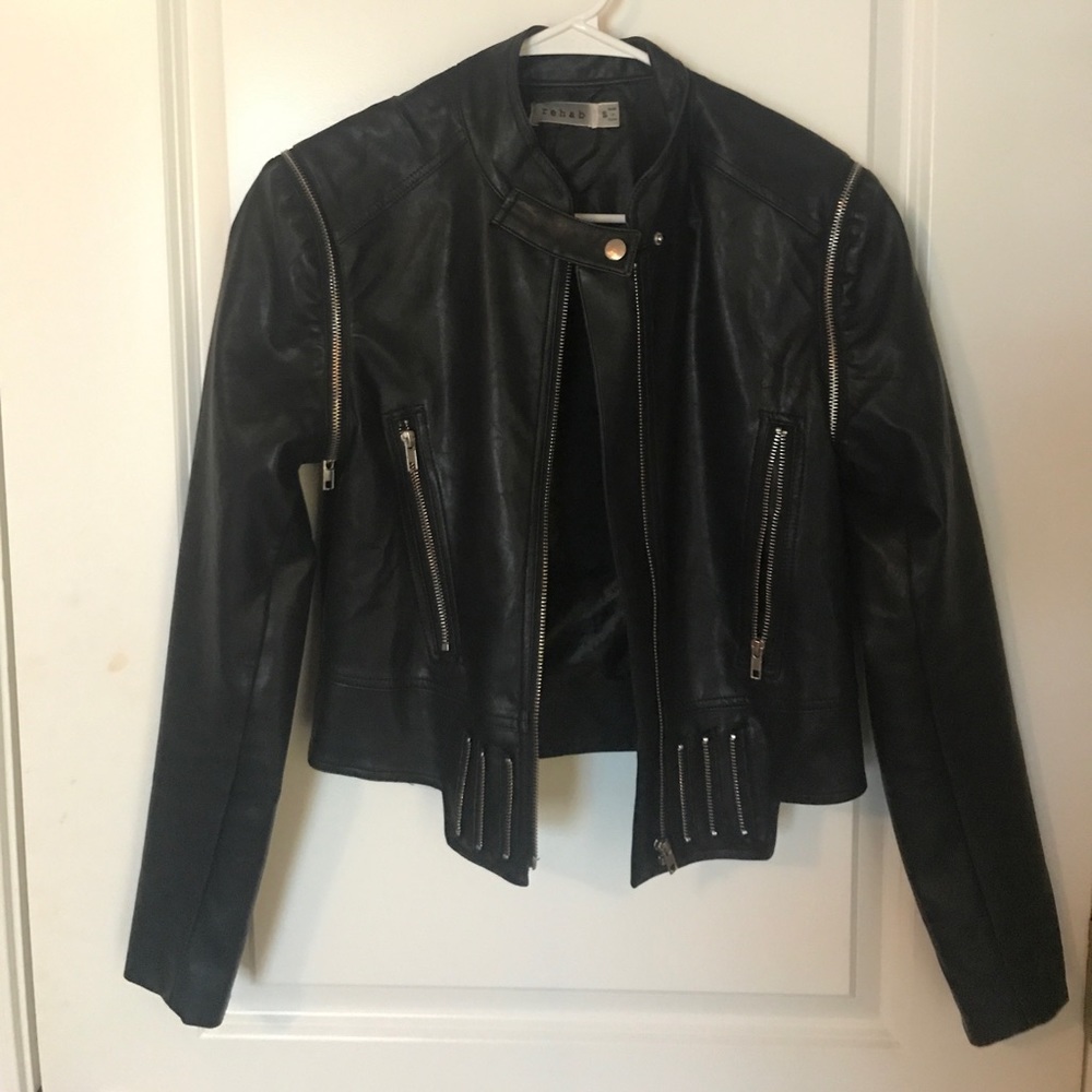 Leather jacket