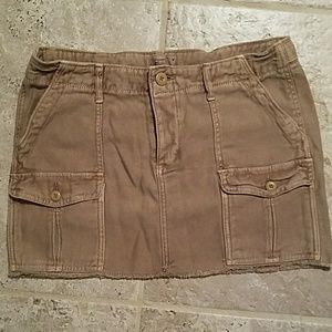 American Eagle Tan Khaki Skirt 4