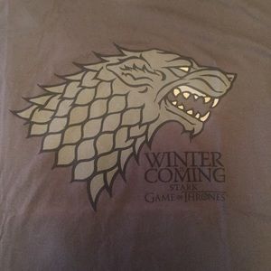 Gray Game of Thrones Men's tee