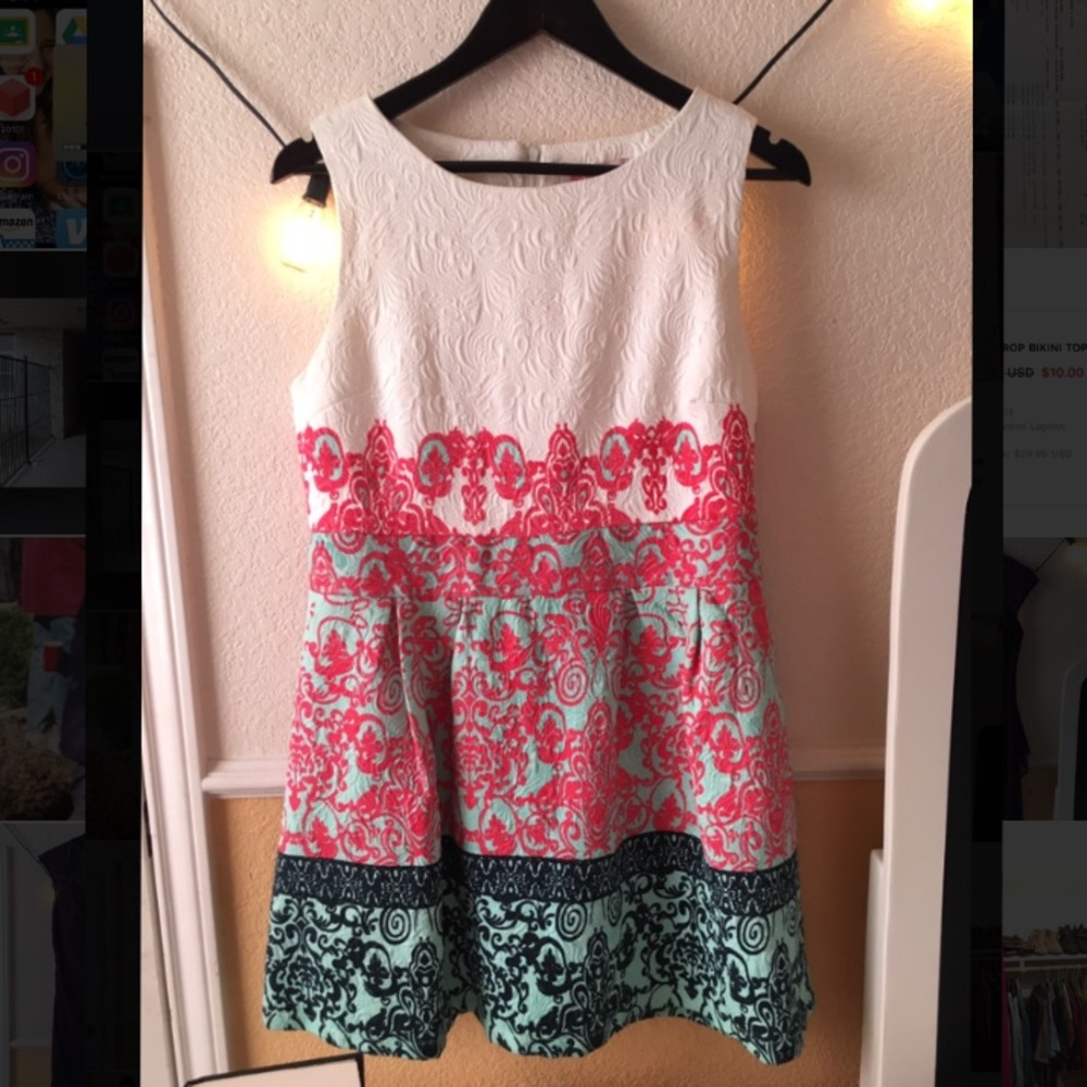 Floral A-Line Dress