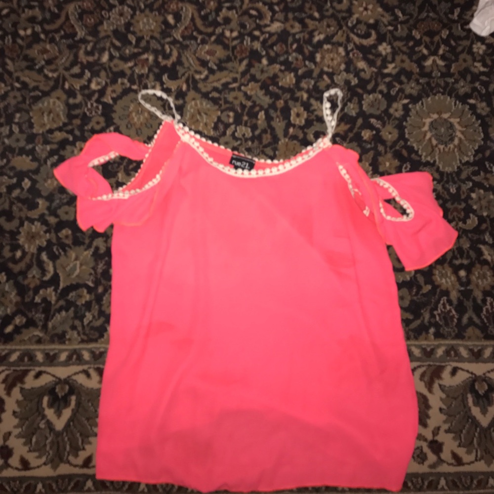 Off the shoulder tank top