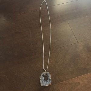 Druzy necklace