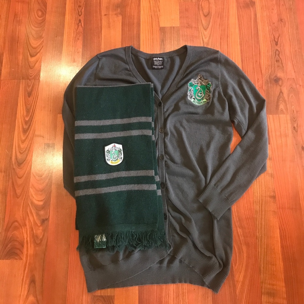 Slytherin cardigan dress